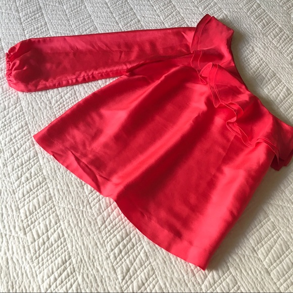 J.Crew One-Shoulder Silk Shantung Top - Picture 2 of 9